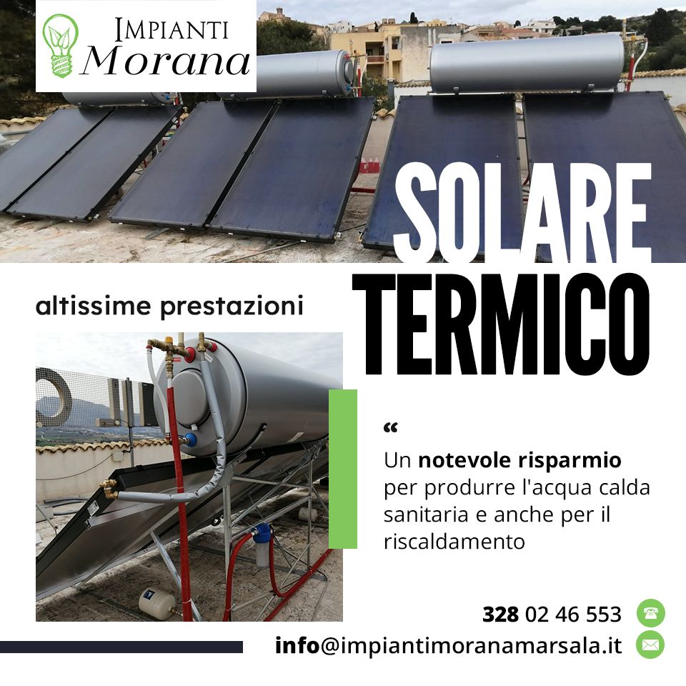 Solare termico _ Un notevole risparmio economico